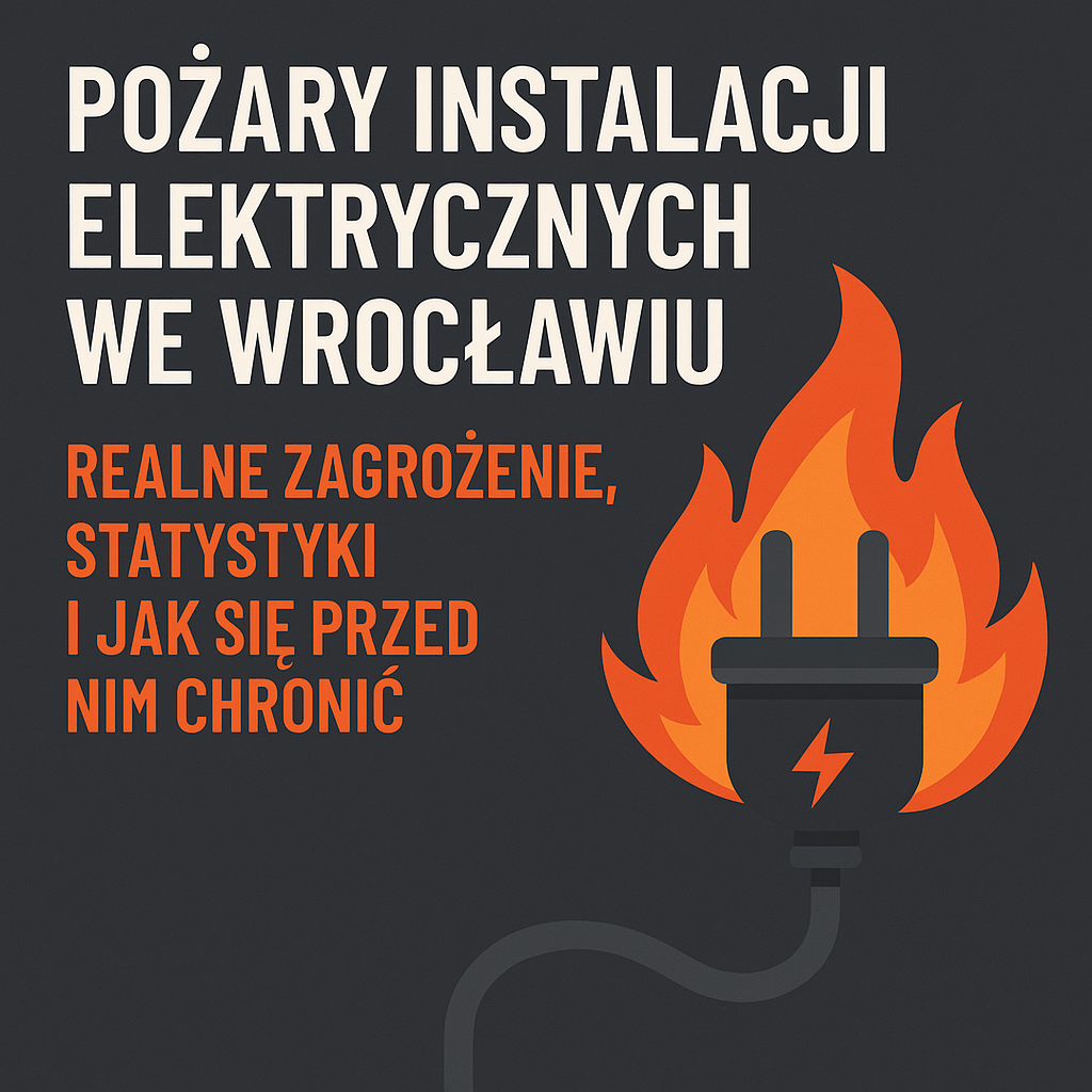Pożary instalacji elektrycznych we Wrocławiu – realne zagrożenie, statystyki i jak się przed nim chronić