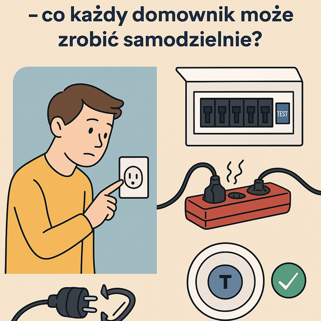 Bezpieczeństwo korzystania z instalacji elektrycznej – co każdy domownik może zrobić samodzielnie?